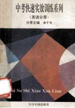 中考快速实效训练系列  英语分册