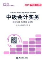2019中级会计资格  全国会计专业技术资格考试专用教材  中级会计实务