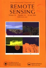 International Journal of REMOTE SENSING  Volume 24  Number 14