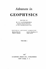 ADVANCES IN GEOPHYSICS VOL.1