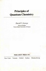 PRINCIPLES OF QUANTUM CHEMISTRY
