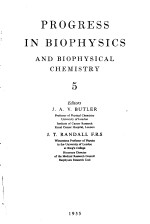 PROGRESS IN BIOPHYSICS AND BIOPHYSICAL CHEMISTRY 5