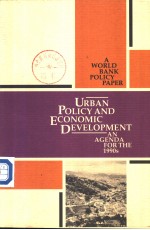 Urban Policy and Economic Development An Agenda for the 1990s