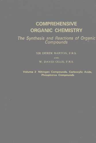 comprehensive organic chemistry the synthesis and reactions of organic compounds