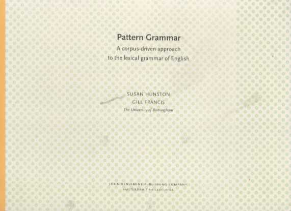 PATTERN GRAMMAR