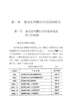 摩托车使用与维修丛书：建设系列摩托车使用与维修