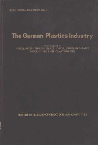 THE GERMAN PLASTICS INDUSTRY