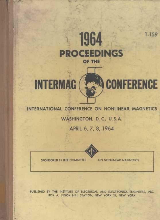 1964 PROCEEDINGS OF THE INTERMAG CONFERENCE