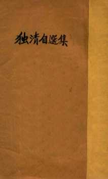 独清自选集