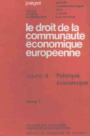 LE DROIT DE LA COMMUNAUTE ECONOMIQUE EUROPEENNE 6