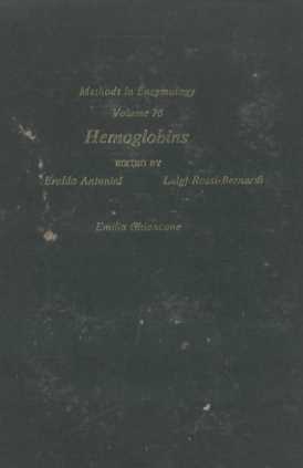 methods in enzymology volume 76 hemoglobins