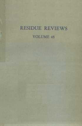 residue reviews volume 48