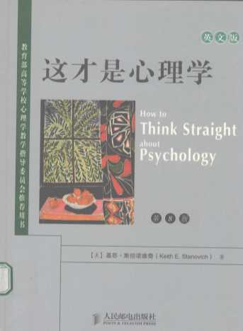 HOW TO THINK STRAIGHT ABOUT PSYCHOLOGY  EIGHTH EDITION