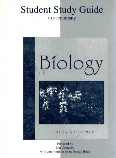Student study guide to accompany biology