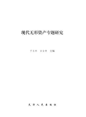 现代无形资产专题研究