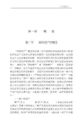 国有资产法律保护