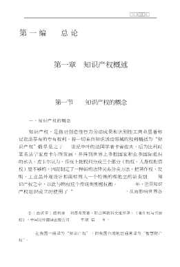 厦门大学法学院民商法学系列：知识产权法