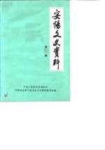 安阳文史资料  第3辑
