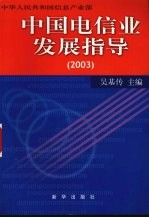 中国电信业发展指导  2003