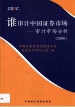 谁审计中国证券市场  审计市场分析  2000
