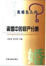 离婚怎么办  离婚中的财产分割