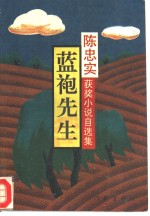 蓝袍先生  陈忠实获奖小说自选集