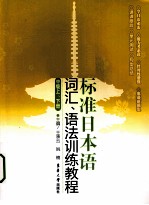 标准日本语词汇、语法训练教程  中级上下册