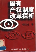 国有产权制度改革探析