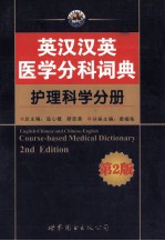 英汉汉英医学分科词典  护理科学分册