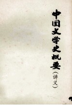 中国文学史概要  （讲义）