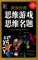 世界经典思维游戏和思维名题