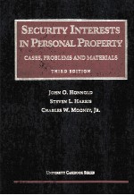 SECURITY INTERESTS IN PERSONAL PROPERTY THIRD EDITION