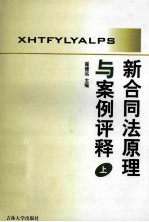新合同法原理与案例评释  上