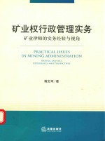 矿业权行政管理实务  矿业律师的实务经验与视角