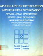 APPLIED LINEAR OPTIMIZATION