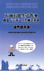 石油石化生产作业典型“三违”行为辨识手册  工程建设