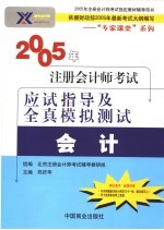 2005年注册会计师考试应试指导及全真模拟测试  会计