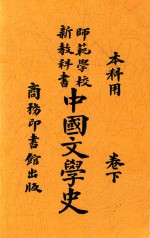 中国文学史  下卷