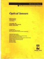 PROCEEDINGS SPIE-THE INTERNATIONAL SOCIETY FOR OPTICAL ENGINEERING  VOLUME 1814 OPTICAL SENSORS