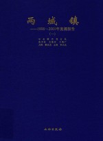 两城镇  1998-2001年发掘报告  1