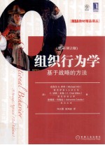 组织行为学  基于战略的方法  原书第2版