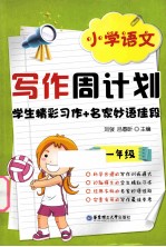 学生精彩习作+名家妙语佳段  一年级