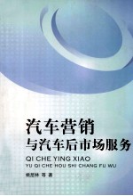 汽车营销与汽车后市场服务