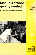 Manuals of food quality control 1: the food control laboratory