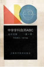 中学学科自测ABC  初中代数  第1册