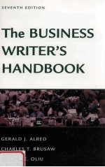 THE BUSINESS WRITER’S HANDBOOK SEVENTH EDITION