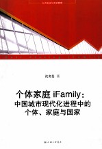 个体家庭iFamily  中国城市现代化进程中的个体家庭与国家