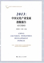 2013中国文化产业发展指数报告  CCIDI