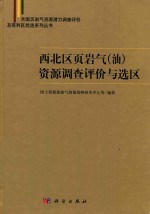 西北区页岩气（油）资源调查评价与选区